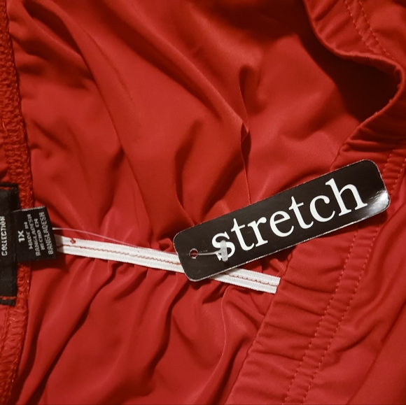 Strapless runched midi dress - Picture 2 of 6